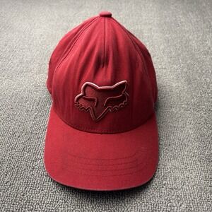 Fox Racing Hat Adult One Size Red Adjustable Cap Casual Men's